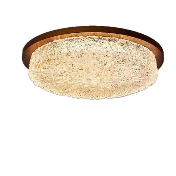 迪格雅中古风胡级卧室护眼吸餐顶灯复古815桃木高感厅民宿氛围感