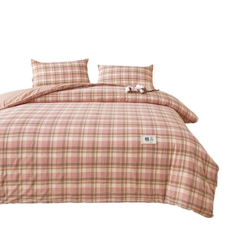 带被套的棉花被单人宿舍学生被子加被罩可拆卸拆洗全棉被春秋被芯,床上用品,棉花被,淘宝优惠券,粉丝福利购,淘宝优惠卷