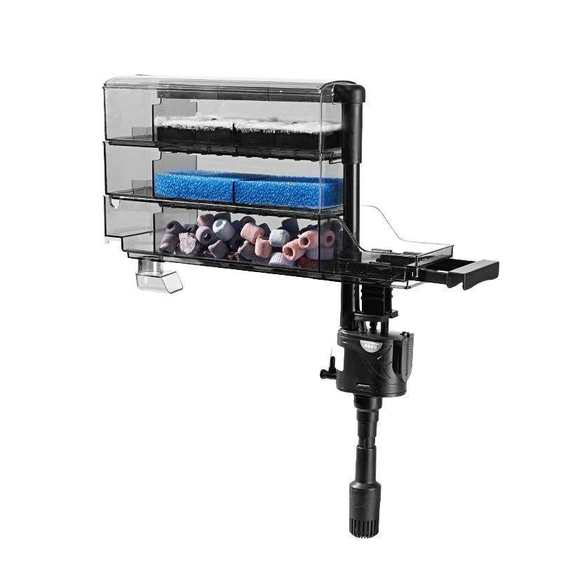 鱼缸过滤器净水循环三合一水泵上置滴流盒低水位过滤盒过滤箱,宠物/宠物食品及用品,过滤设备,淘宝优惠券,粉丝福利购,淘宝优惠卷