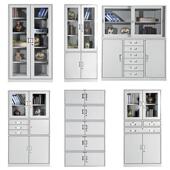 钢制落地式 办公室财务凭证资料档案柜多开门带抽屉铁皮文件柜