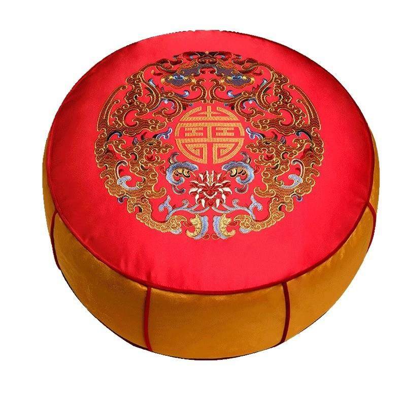 中式坐墩高级轻奢懒人沙发脚踏客厅地上看书蒲团垫榻榻米地毯坐垫,居家布艺,美臀垫/保健坐垫,淘宝优惠券,粉丝福利购,淘宝优惠卷