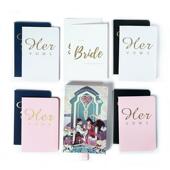 七夕情人节礼物宣誓本中国风誓言卡创意誓言订婚承诺婚礼用品