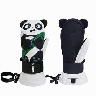 现货新款儿童护腕滑雪手套内置护板防水保暖儿童护腕滑雪手套闷子