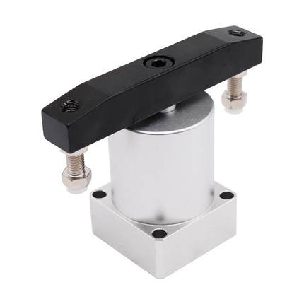 气动小型90度旋转转角下压夹紧气缸SRC25/32/40/50/63X90-R/L