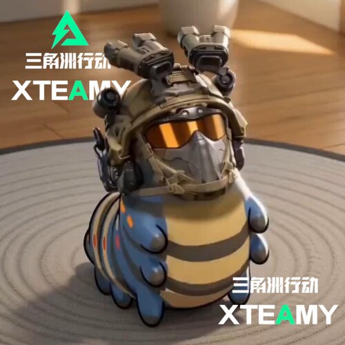 威虫?威龙！手办三角洲行动仿真模型桌面摆件纪念收藏品游戏周边