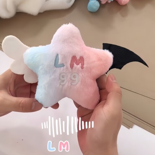 TF家族LM99应援星星录音公仔