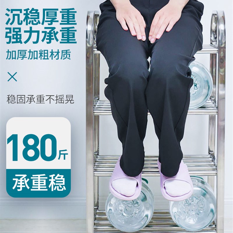 304不锈c钢脸盆架卫生间浴室置物架多层家用收纳架厨房放置架锅架