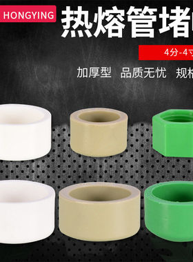 20/25/32/40PPR冷热水管热熔管帽4分6分1寸配件ppr管堵封头封帽