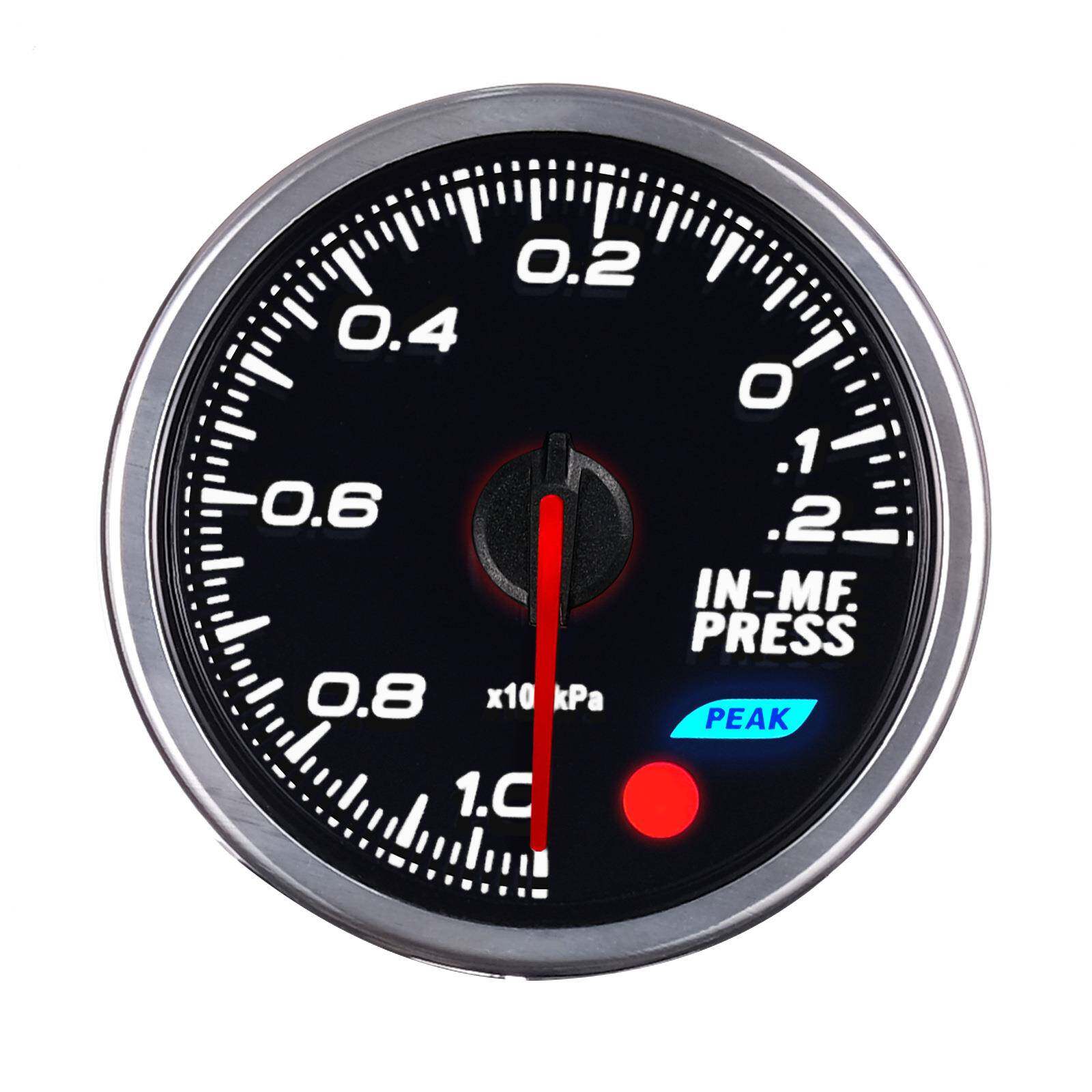 新款 2寸七彩汽车改装仪表 真空表 高质传感器