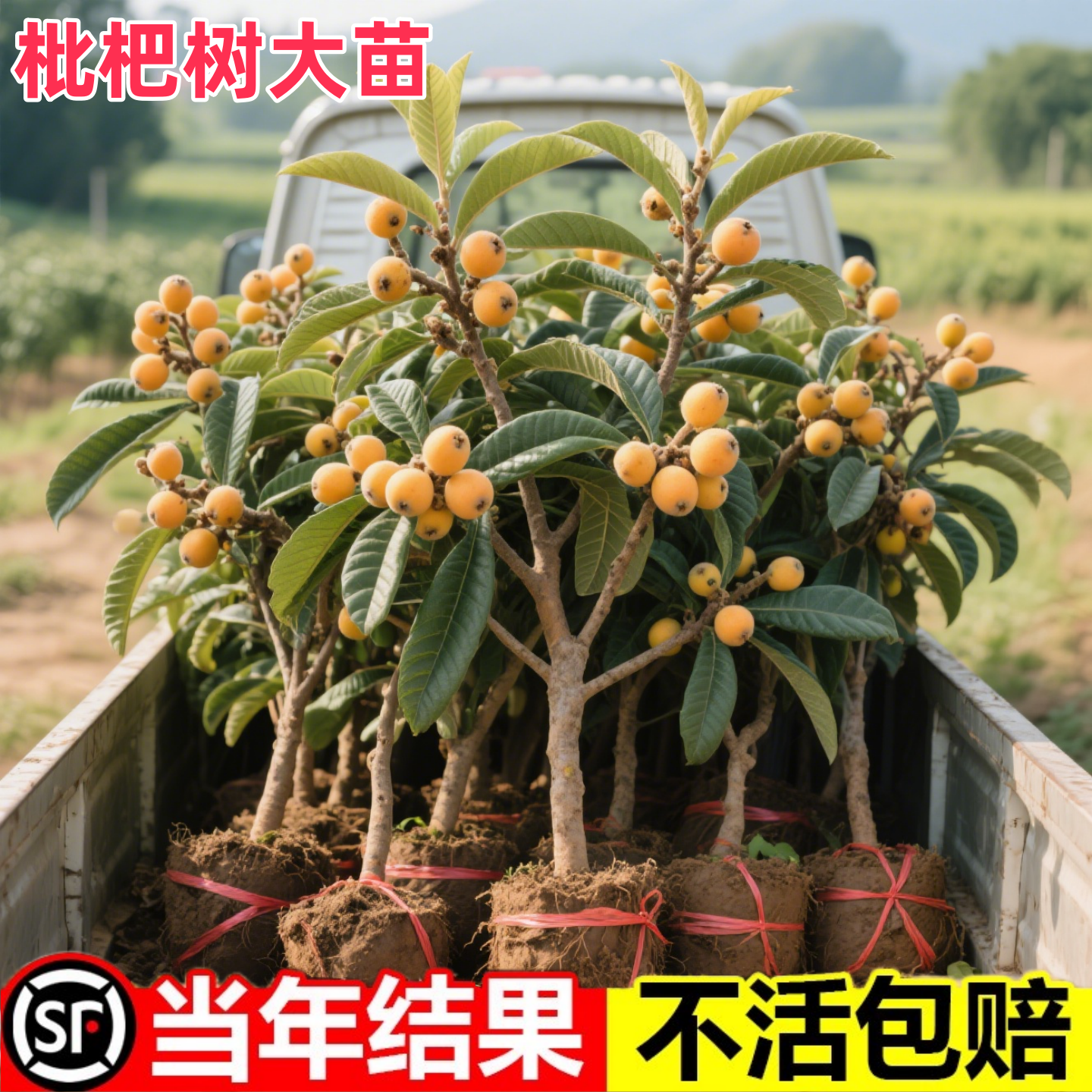 枇杷苗树盆栽嫁接果苗大果南北方庭院耐寒琶四季水果苗琵批把