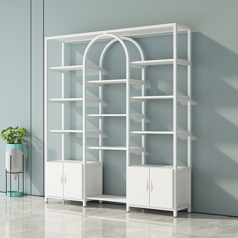 直播间展示架美甲k架子美容院产品展示柜理发店母婴店货架宠物店