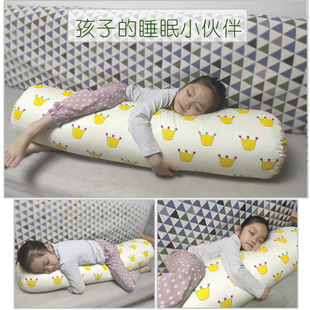 木棉抱枕b圆柱大号靠枕孕妇纯棉长条糖果圆形睡觉女夹腿枕头可拆