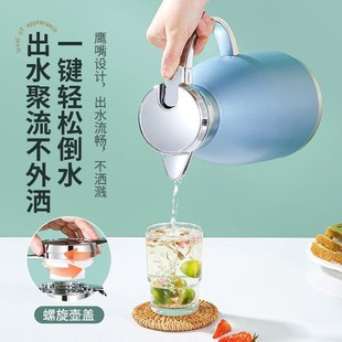 保温水壶大容量316不锈钢内胆高档家用宿舍N便携热水瓶暖水保温壶