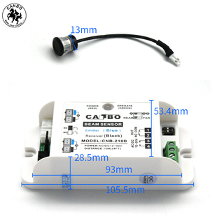 感应门安全光线自m动门防夹光线进出门红外线对射电眼感应门配件