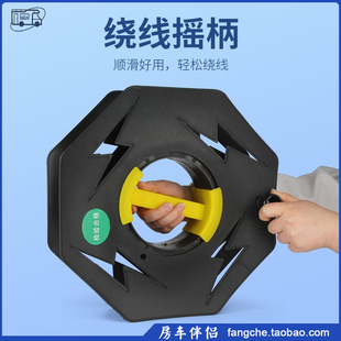 [房车伴侣]旅居车n拖挂车外接电源充电线专用收纳绕线盘收线器转