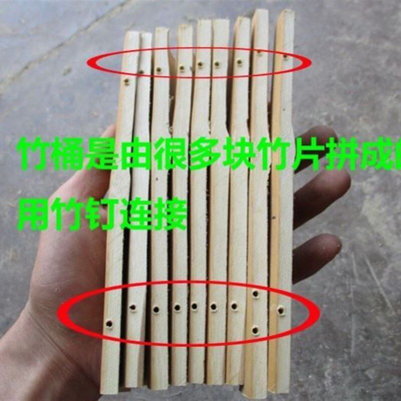 原生态蒸饭大竹桶甑子竹蒸米桶手工装饰小K桶竹制饭蒸笼家用精致