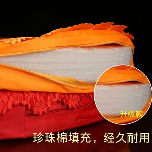 莲花拜垫可拆洗蒲团佛堂礼佛跪垫家用H禅修拜佛打坐垫拜忏磕头垫