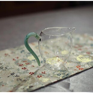 《勿念》草堂旦盅悠然公道杯高透耐热玻璃R分茶器 公杯大号