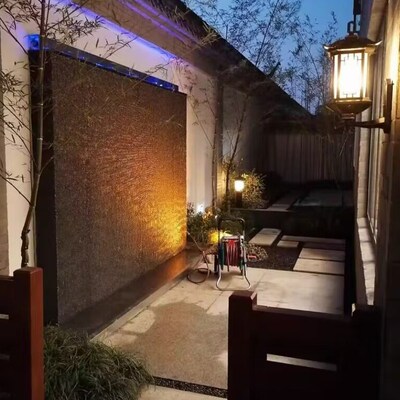 石材水幕墙流水屏l风公司客厅隔断别墅庭院落地景观喷泉造景摆件