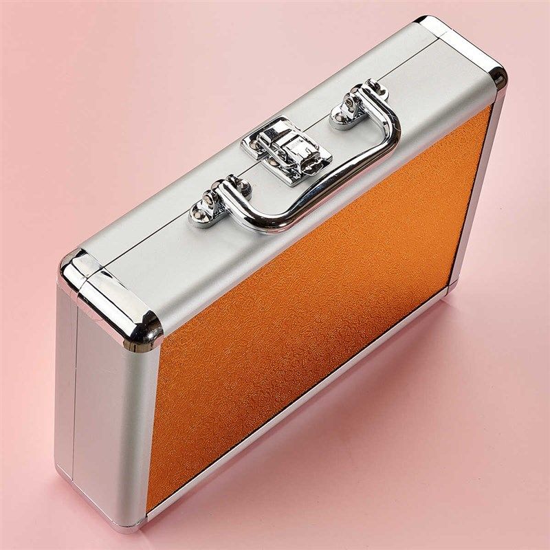 专业技师采耳工具箱p子收纳盒金色铝箱毛棒袋高级套装扁款手提箱,家庭/个人清洁工具,耳勺,淘宝优惠券,粉丝福利购,淘宝优惠卷