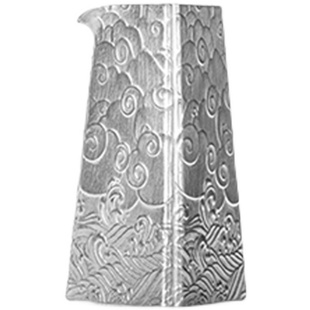 礼盒套组一壶四 白酒分酒器高档鎏银陶瓷白酒杯一B口杯子家用中式