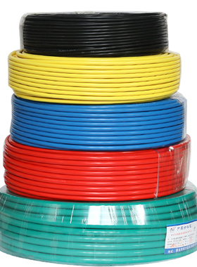 RV多股铜芯单芯软电线双色黑色多芯10 D16 25 35 50平方毫米国标