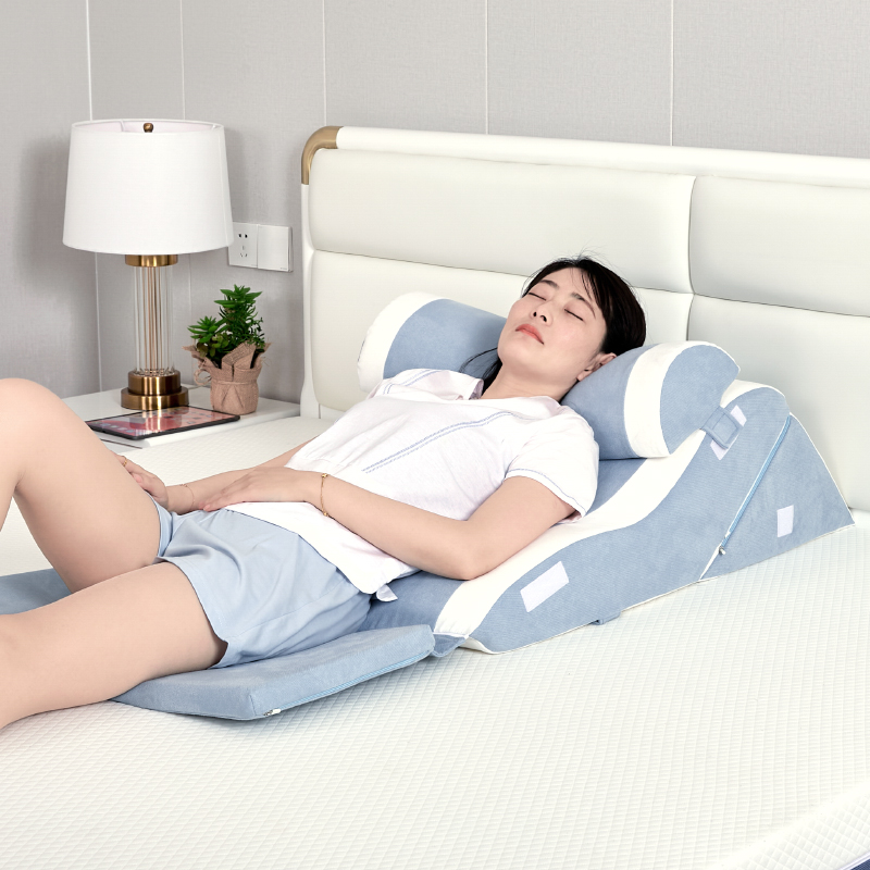 老人三角靠枕头垫床头大靠背床上看书靠J垫靠枕胃食管防反流斜坡