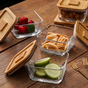 茶几水果瓜子点心零食摆放t方形分格盘带盖密封防潮坚干果盘盒家