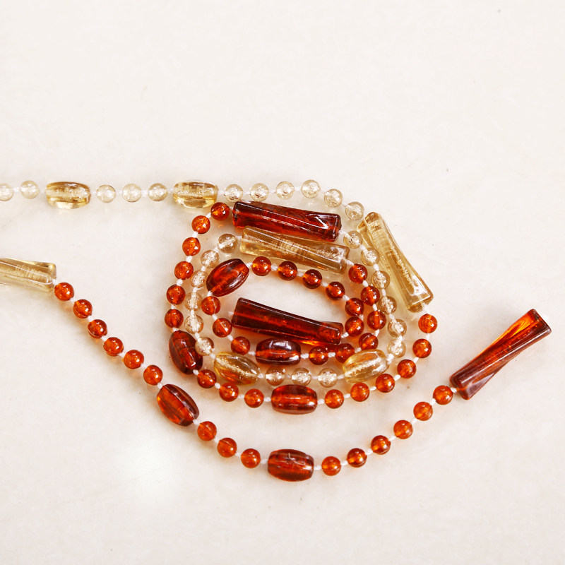 定做门帘珠帘隔断仿水晶珠子塑料成品客厅卧室Q防蚊蝇风水帘卫生