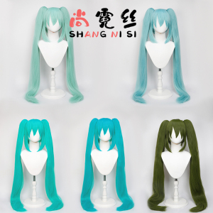 蓬蓬丝千本樱miku公式雪初音假发