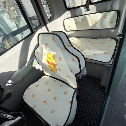 小蚁星光P3电动三轮车座套脚垫专用座套脚垫加厚防滑ND1200DZK-7