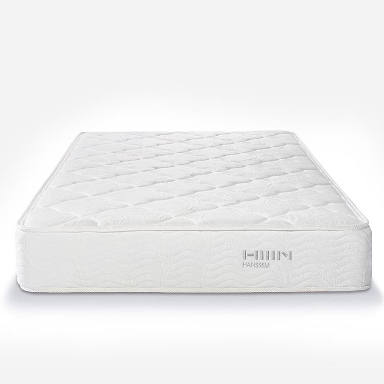 HANSSEM汉森国标床垫弹簧加厚天然乳胶海绵双面硬垫椰棕经济型