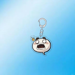 火影忍者手游钥匙扣卡通动漫火影摸头表情包挂件精美可爱书包挂饰