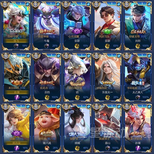 定制全英雄角色皮肤钥匙扣书包小挂件吊坠亚克力王者荣耀游戏周边