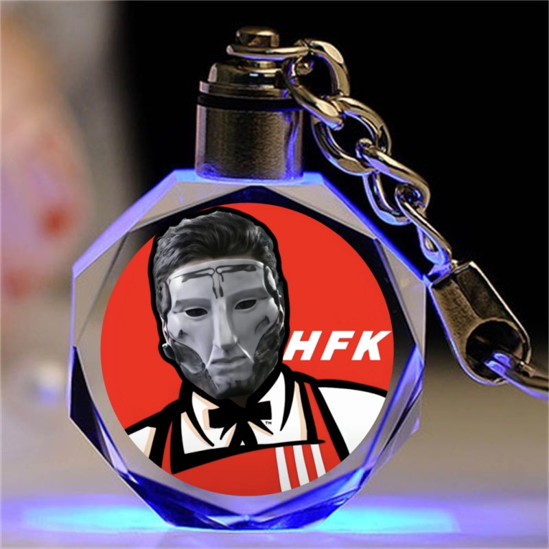 肯德基三角洲行动联名KFC钥匙扣卡通周边挂件送朋友小礼物挂饰