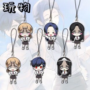 玩物周边手机链挂件Q版卡通韩漫吉娃娃挂饰学生书包创意精美礼物