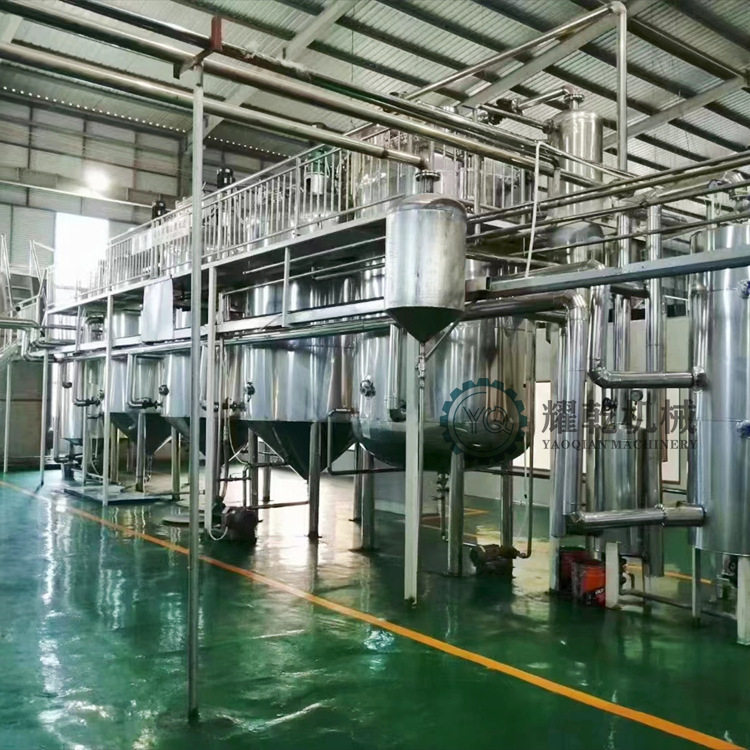 食用油大型精炼设备 全自动茶籽油生产线 全套核桃油压榨精炼机器