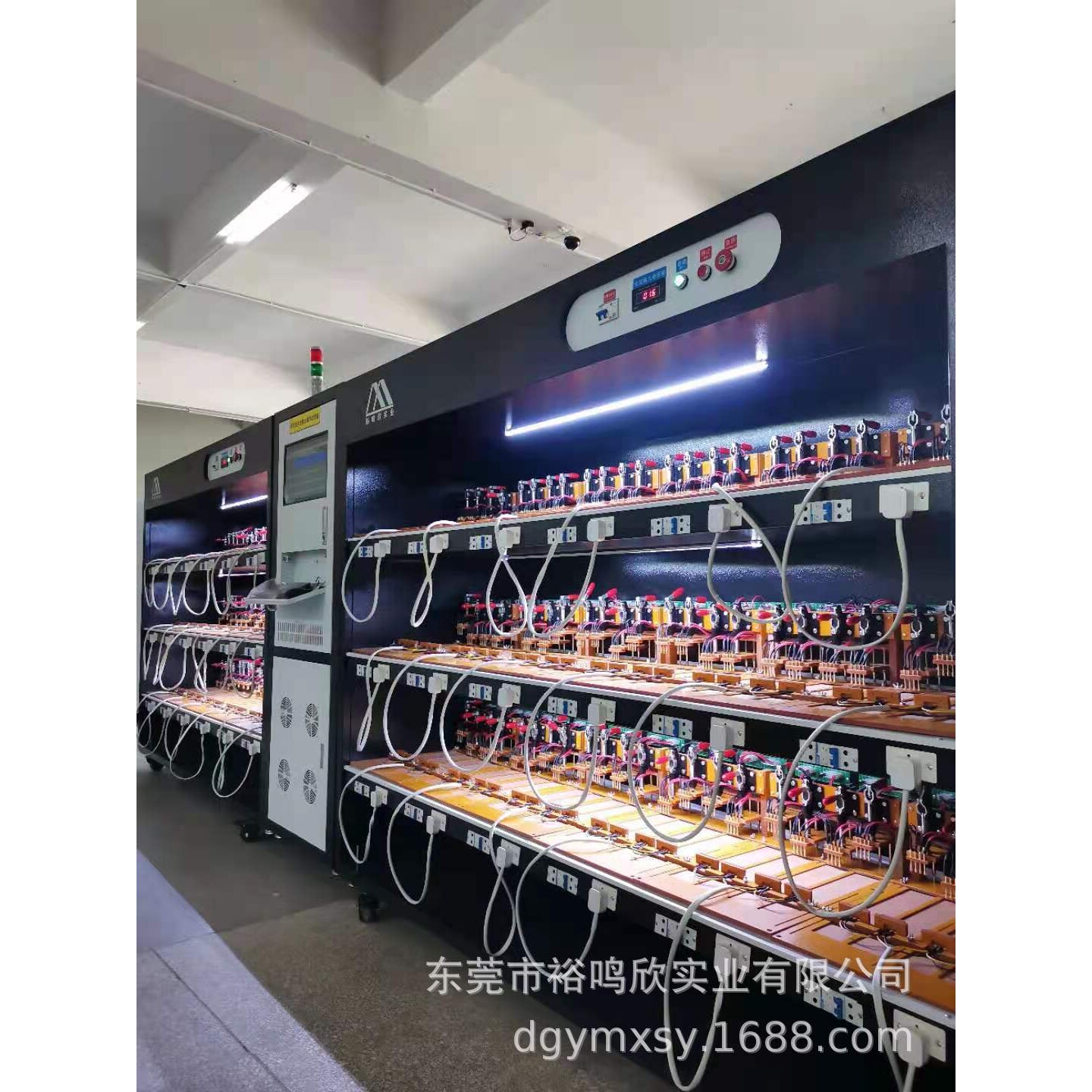 LED灯箱电源回馈老化架