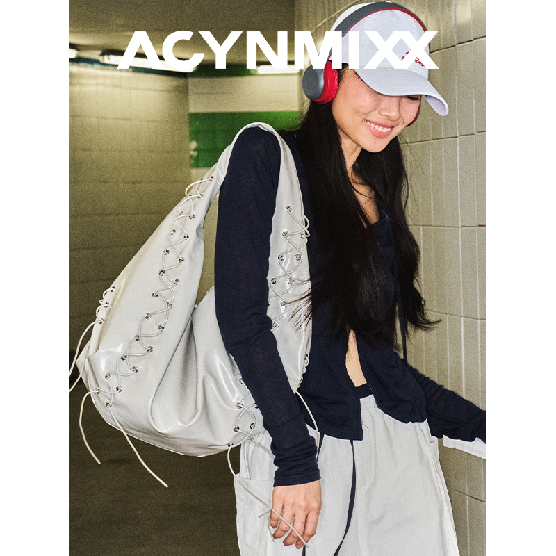 朋克芭蕾风托特包单肩包