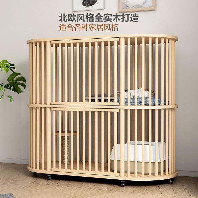 厂家猫柜超大型空间猫笼子实木猫别墅豪华双层猫房子宠物用品,电子元器件市场,其它元器件,淘宝优惠券,粉丝福利购,淘宝优惠卷