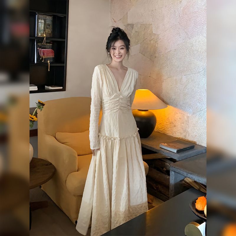 春装女2026新款茶歇法式