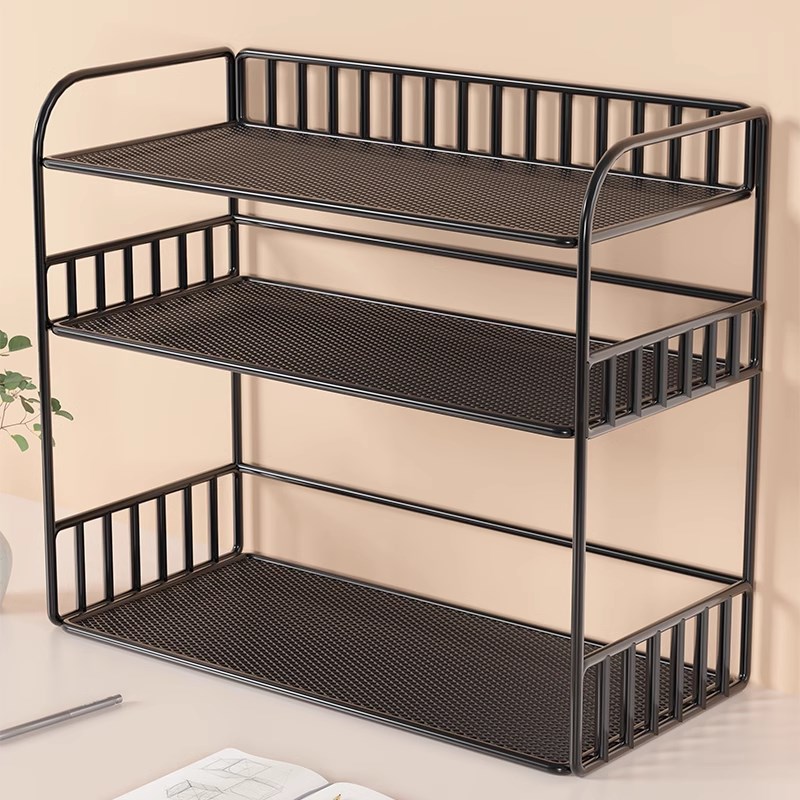 速发杯架杯桌吧纳置物架桌面水杯茶杯放咖啡杯整理架子盒茶水收餐