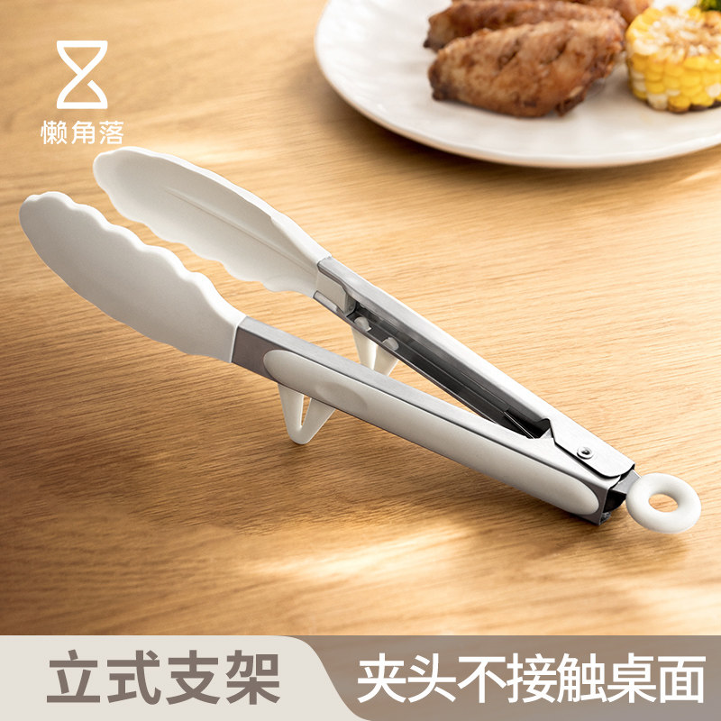 速发夹子厨房夹家用烤肉物烤不烫夹子食烧夹防锈钢炒菜