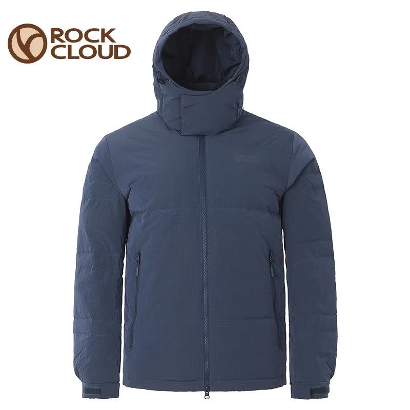 岩云秋冬新品男士羽绒服户外防泼水650蓬鸭绒加厚保暖羽绒服外套