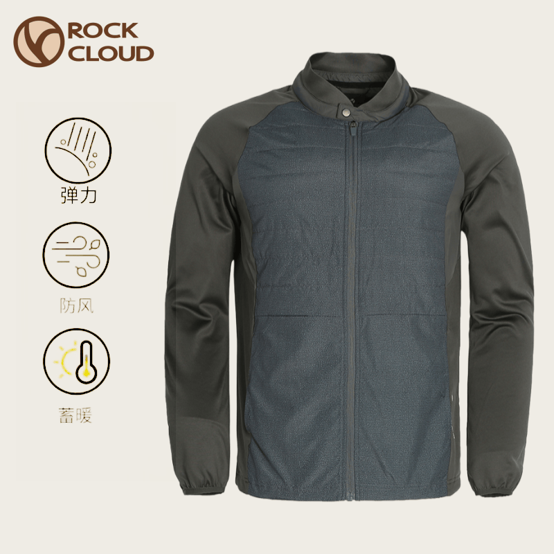 Rockcloud户外休闲新款男士棉服