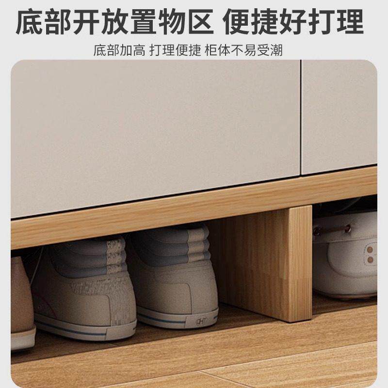 鞋柜家用门口多功能鞋架新中式玄关大容量收纳储物现简约门厅柜