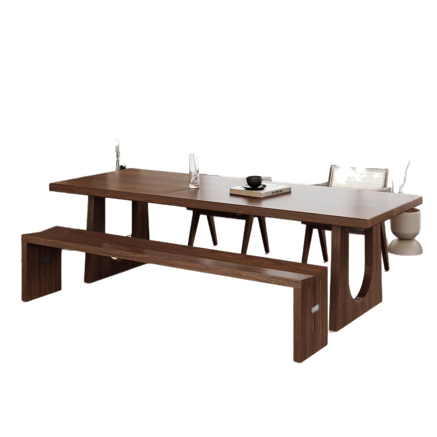 中古风全实木餐桌白木蜡长方92416762饭桌子家用原木一餐书桌形体,商业/办公家具,餐桌椅系列,淘宝优惠券,粉丝福利购,淘宝优惠卷