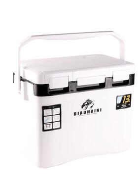 小虾钓箱轻便活箱款打氧迷你新路亚海船钓保超温箱HDX09轻可坐