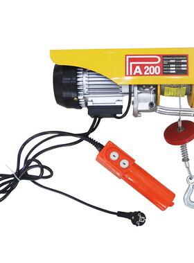 厂家供应电动葫芦葫PA200家用起重小吊机提机220WLV升微型电V动芦