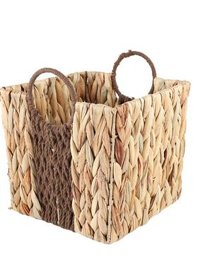 园风居欧水1ZY67926葫芦田手工编织收纳篮手提篮子家用品玩具杂物